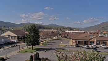 Weather camera view of Erwin Town Hall.