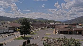 Weather camera view of Erwin Town Hall.