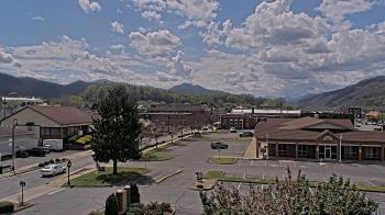 Weather camera view of Erwin Town Hall.