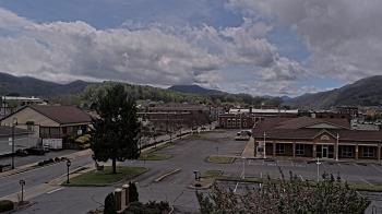 Weather camera view of Erwin Town Hall.