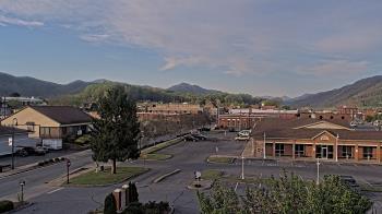 Weather camera view of Erwin Town Hall.