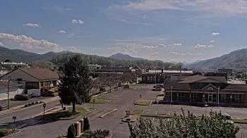 Weather camera view of Erwin Town Hall.