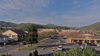 Weather camera view of Erwin Town Hall.