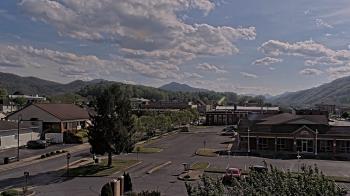 Weather camera view of Erwin Town Hall.