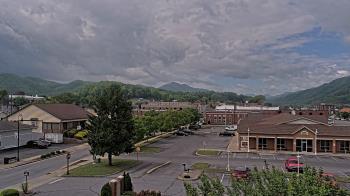 Weather camera view of Erwin Town Hall.