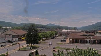 Weather camera view of Erwin Town Hall.