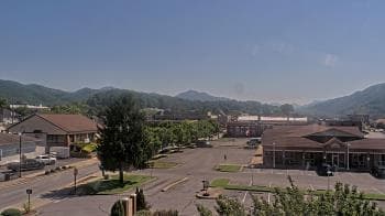 Weather camera view of Erwin Town Hall.