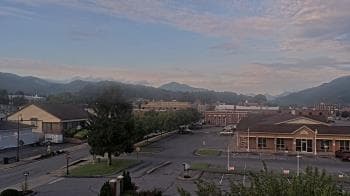 Weather camera view of Erwin Town Hall.