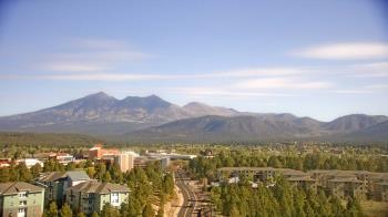 Weather camera view of Northern Arizona University.