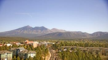 Weather camera view of Northern Arizona University.