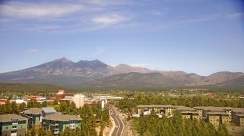 Weather camera view of Northern Arizona University.