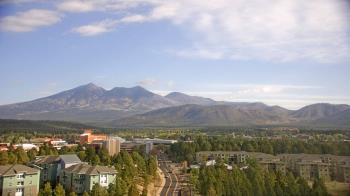 Weather camera view of Northern Arizona University.