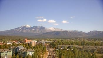 Weather camera view of Northern Arizona University.