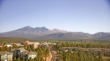 Weather camera view of Northern Arizona University.