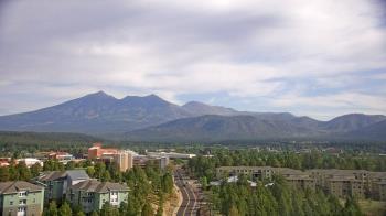 Weather camera view of Northern Arizona University.