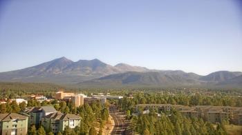 Weather camera view of Northern Arizona University.