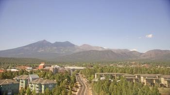 Weather camera view of Northern Arizona University.