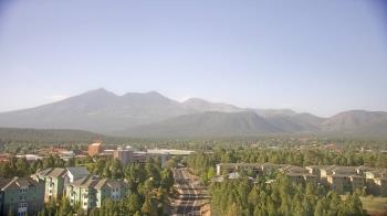 Weather camera view of Northern Arizona University.