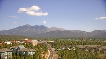 Weather camera view of Northern Arizona University.