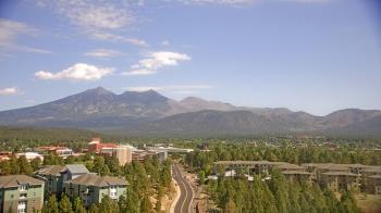 Weather camera view of Northern Arizona University.