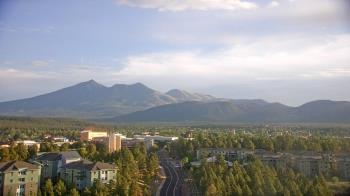 Weather camera view of Northern Arizona University.