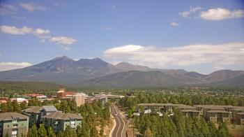 Weather camera view of Northern Arizona University.