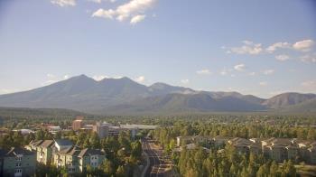 Weather camera view of Northern Arizona University.