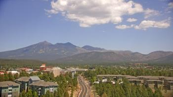 Weather camera view of Northern Arizona University.