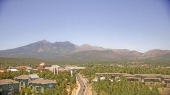 Weather camera view of Northern Arizona University.