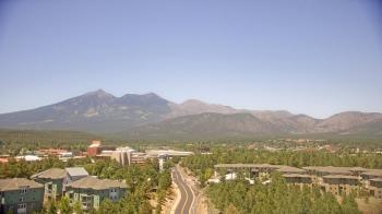 Weather camera view of Northern Arizona University.