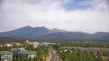 Weather camera view of Northern Arizona University.