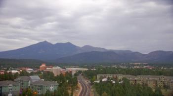 Weather camera view of Northern Arizona University.