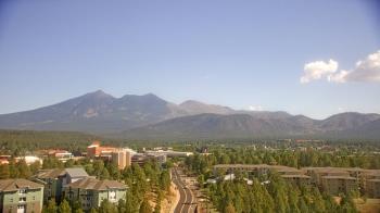 Weather camera view of Northern Arizona University.