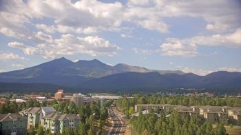 Weather camera view of Northern Arizona University.