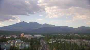 Weather camera view of Northern Arizona University.