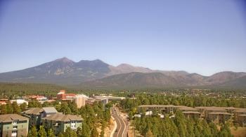 Weather camera view of Northern Arizona University.