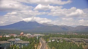 Weather camera view of Northern Arizona University.