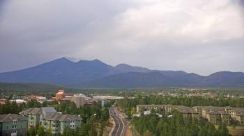Weather camera view of Northern Arizona University.