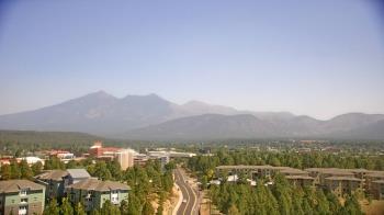 Weather camera view of Northern Arizona University.