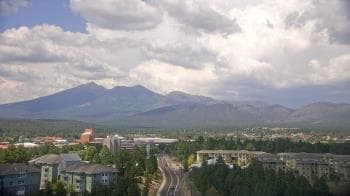 Weather camera view of Northern Arizona University.