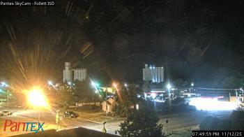 Weather camera view of Follett ISD.