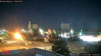 Weather camera view of Follett ISD.