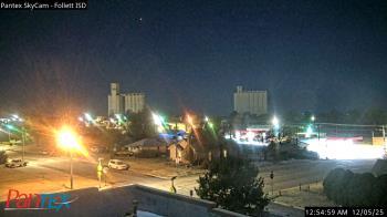 Weather camera view of Follett ISD.