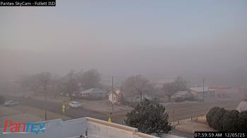 Weather camera view of Follett ISD.