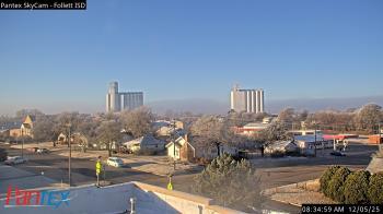 Weather camera view of Follett ISD.