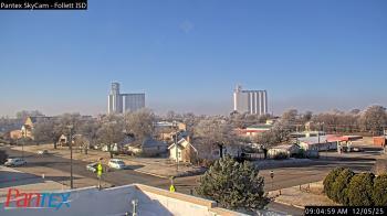 Weather camera view of Follett ISD.