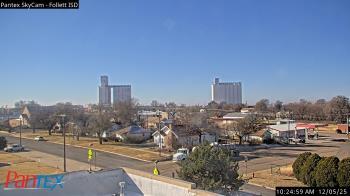 Weather camera view of Follett ISD.