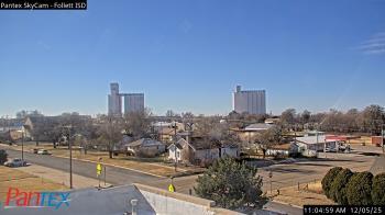 Weather camera view of Follett ISD.