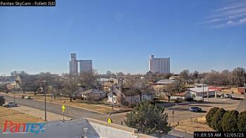 Weather camera view of Follett ISD.
