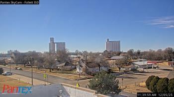 Weather camera view of Follett ISD.